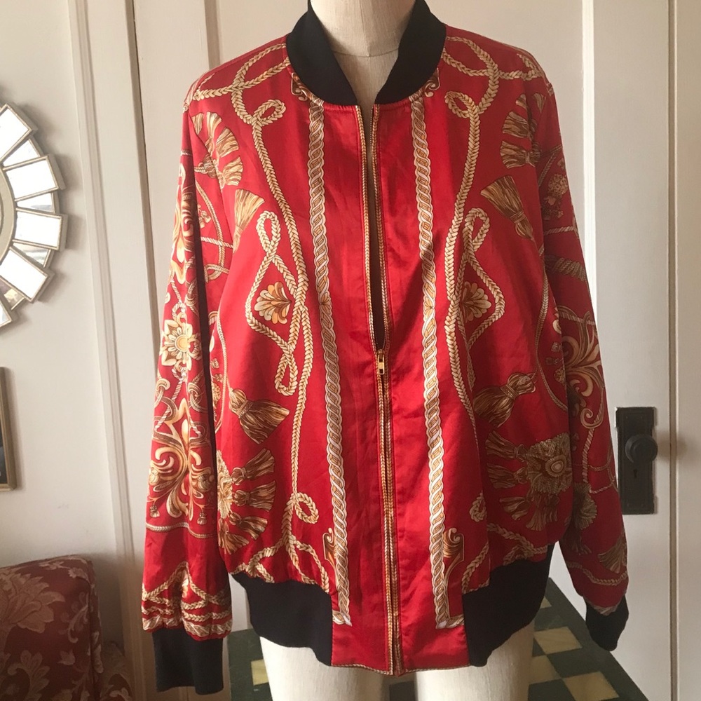 90s zip up jacket